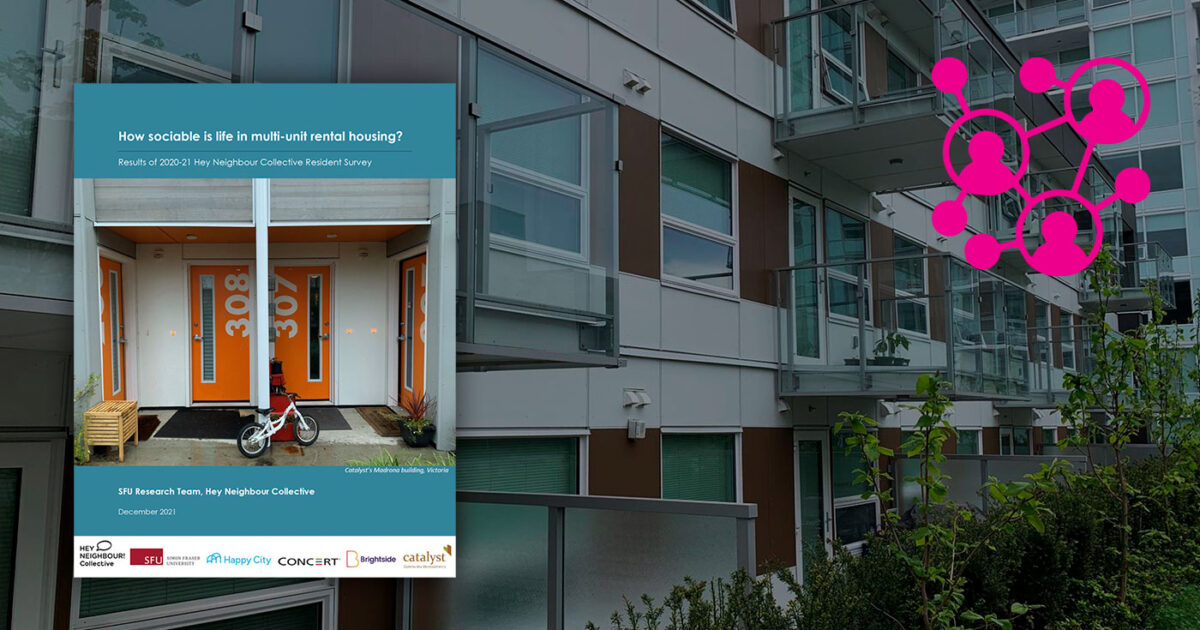 How sociable is life in multi-unit rental housing?