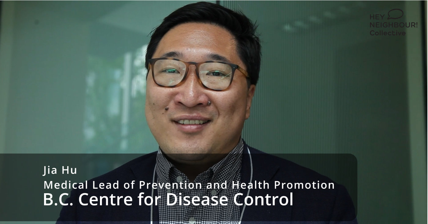 Jia Hu represents British Columbia's Centres for Disease Control.