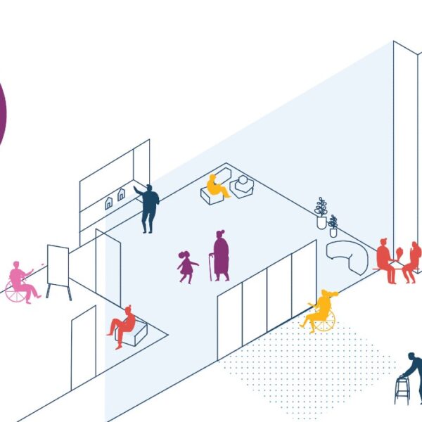 The cover image for the Age-friendly edition of the Building Social Connections toolkit.